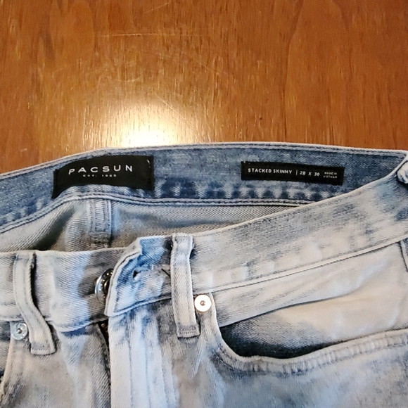 Pacsun stacked skinny jeans - Picture 2 of 2